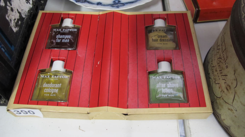 Lot 390: Vintage very rare 1960's Max Factor for Men...