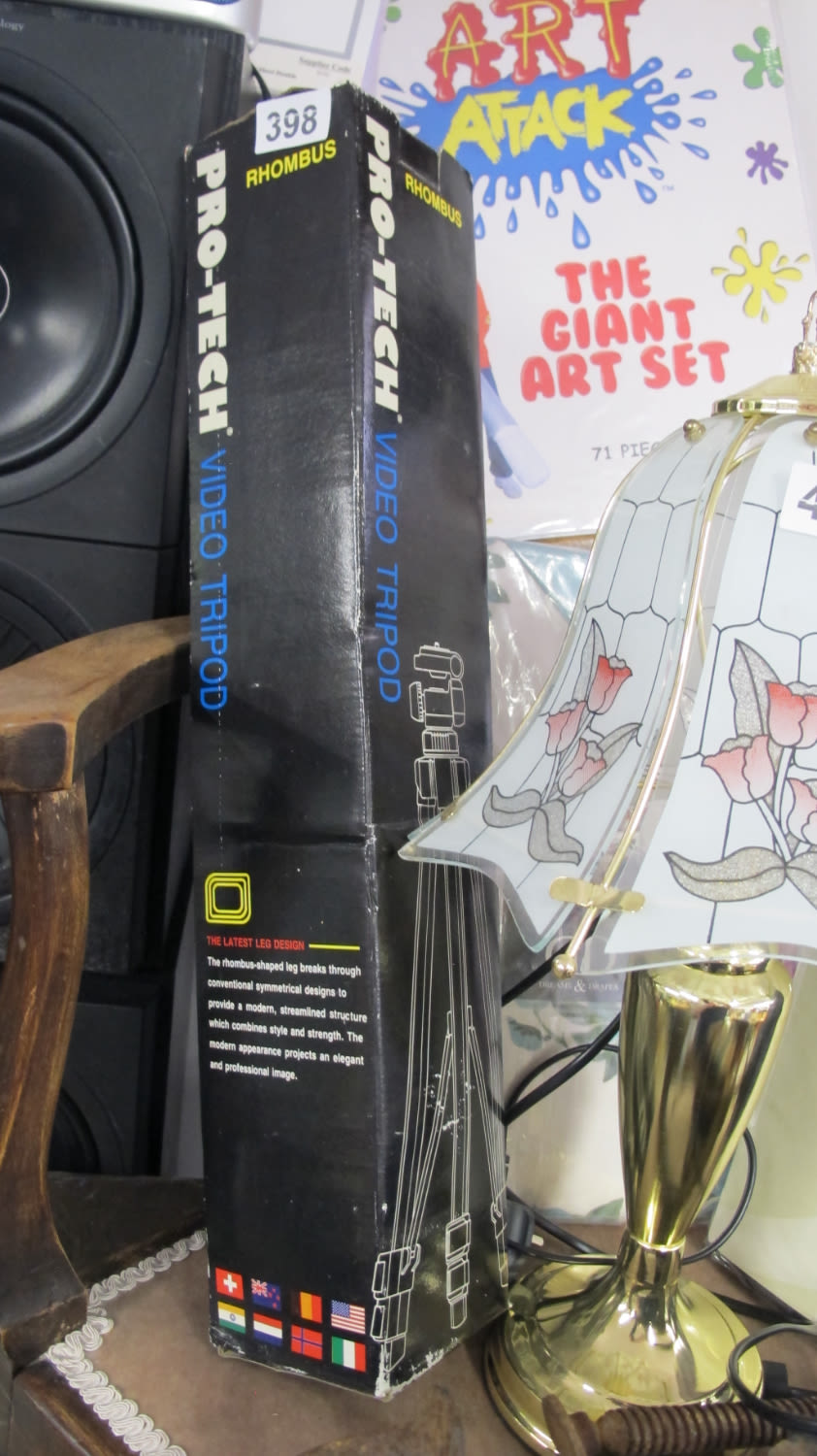 Lot 398: Pro-Tech video tripod