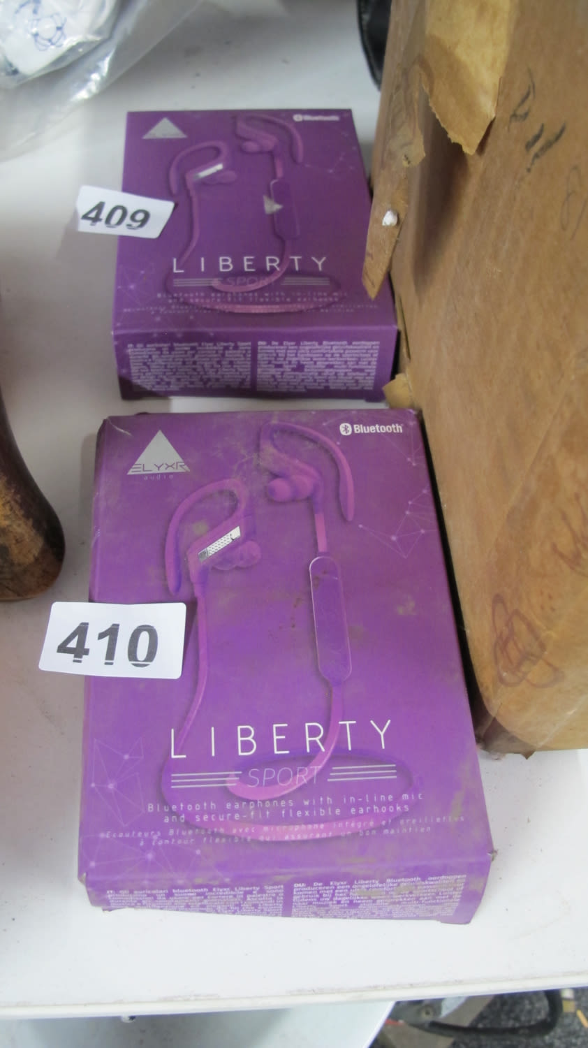 Lot 410: Liberty sport bluetooth headphones