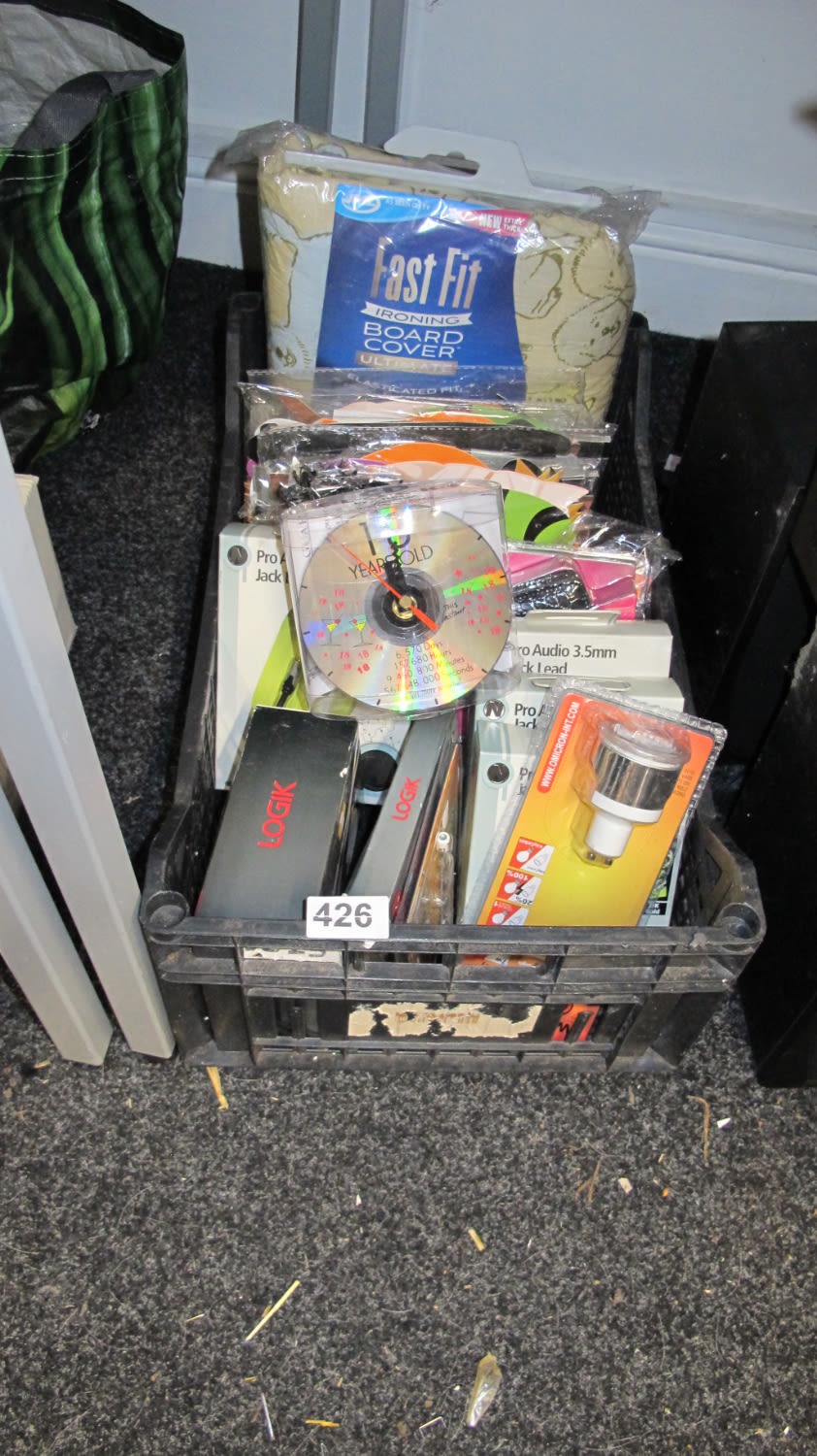 Lot 426: Box of misc