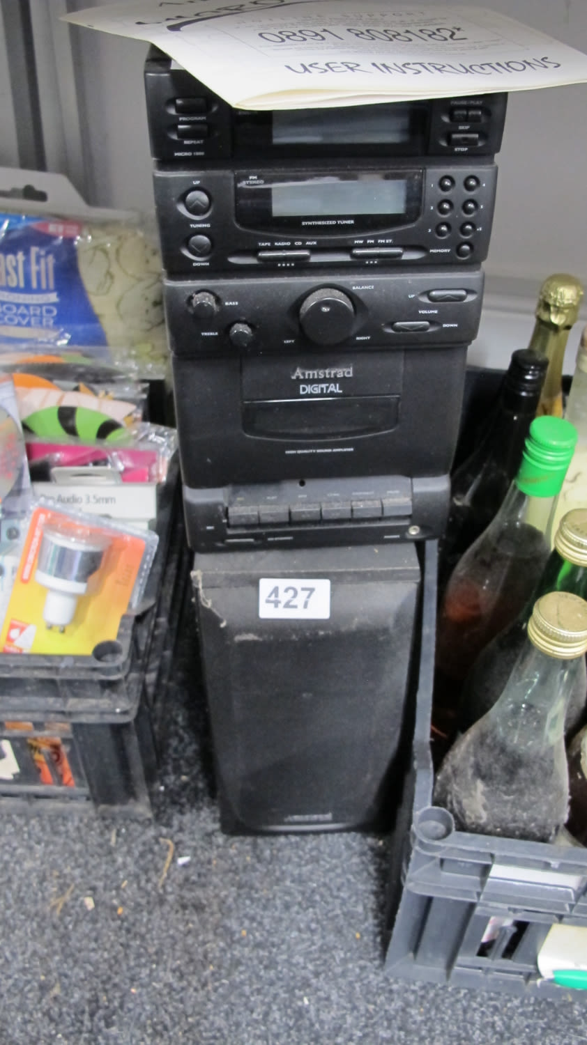 Lot 427: Amstrad digital micro stereo system