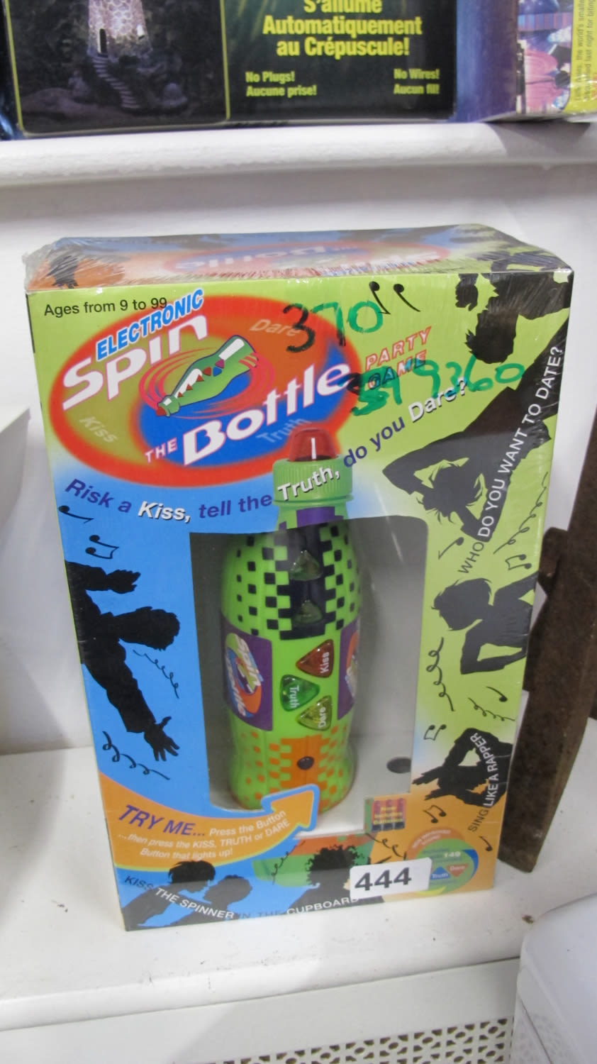 Lot 444: Electronic spin the bottle game