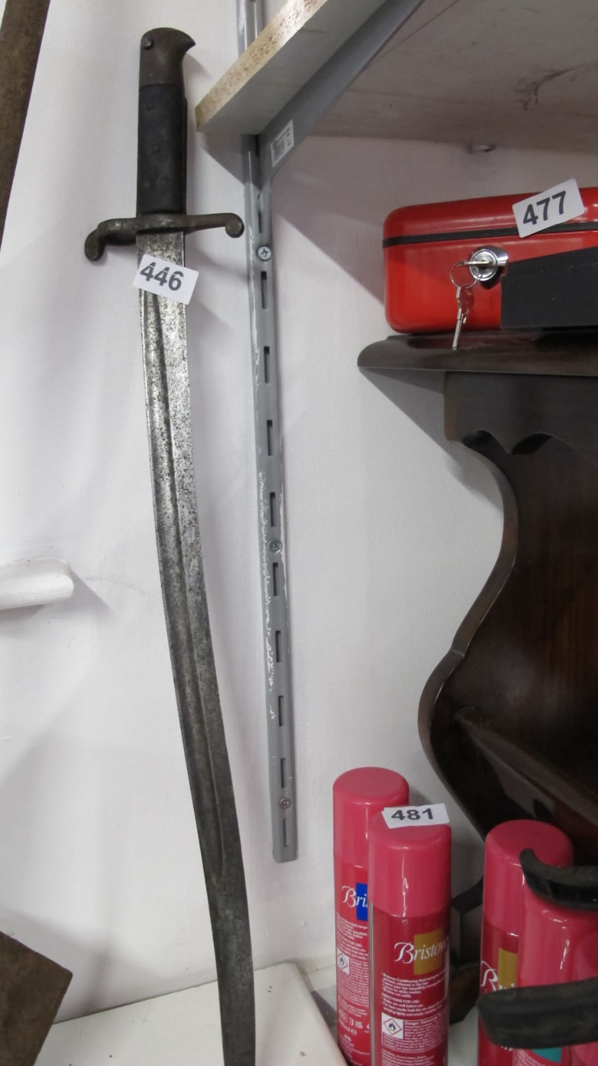 Lot 446: Bayonet
