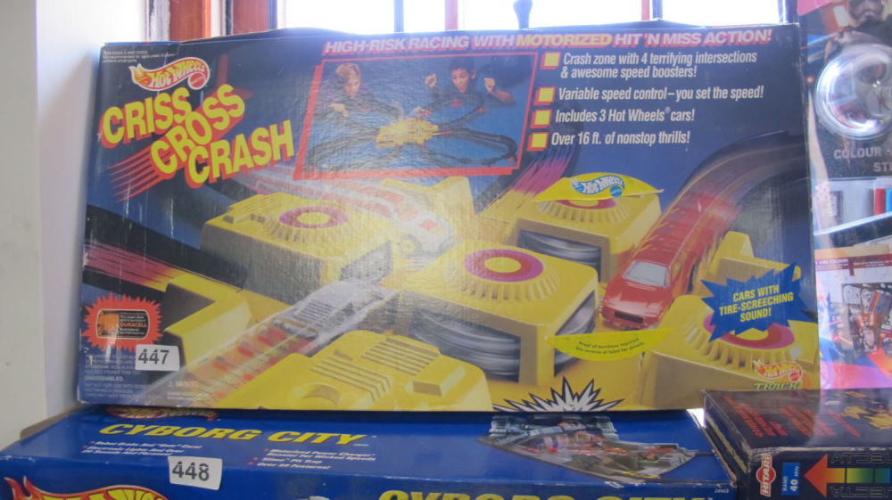 Lot 447: Hot Wheels Criss Cross Crash