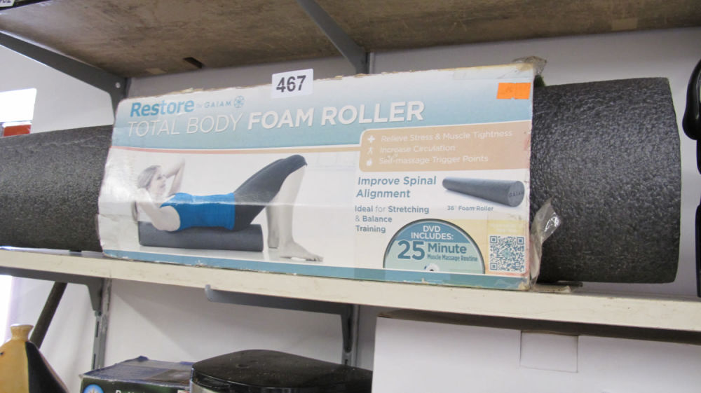 Lot 467: Total body foam roller