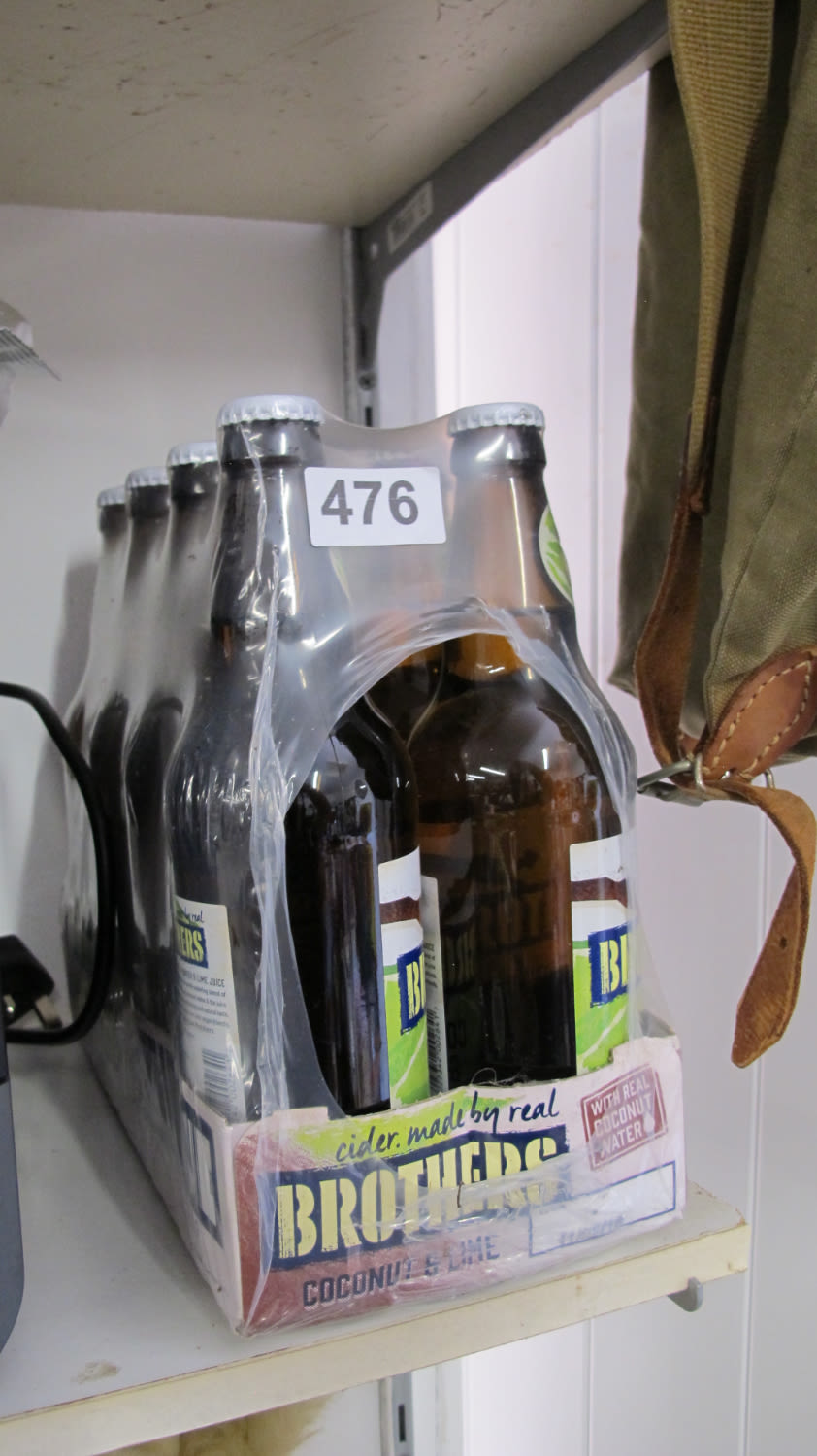 Lot 476: Bottles of Brothers cider