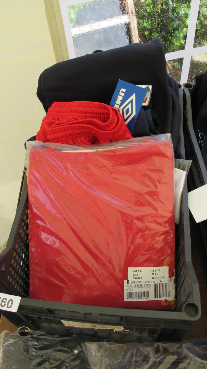 Lot 560: Brand new sports clothing