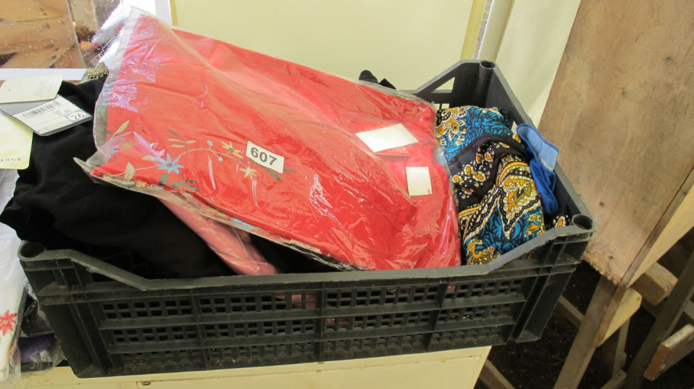 Lot 607: Brand new clothing