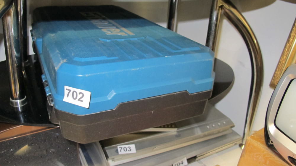 Lot 702: Bauer plastic tool case