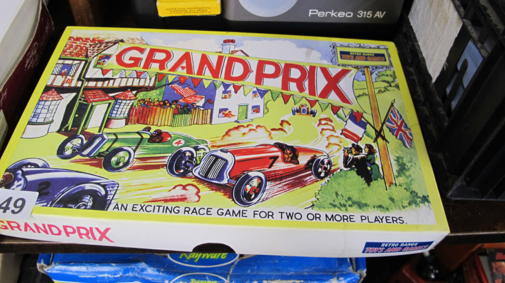 Lot 849: Boxed "Grand Prix" game