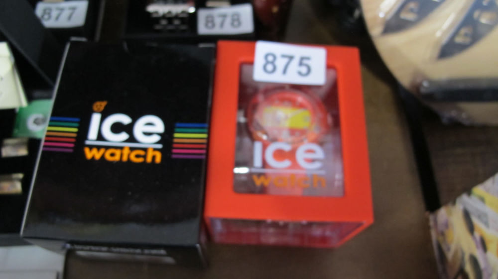Lot 875:  large version ICE watch with Spanish theme that...
