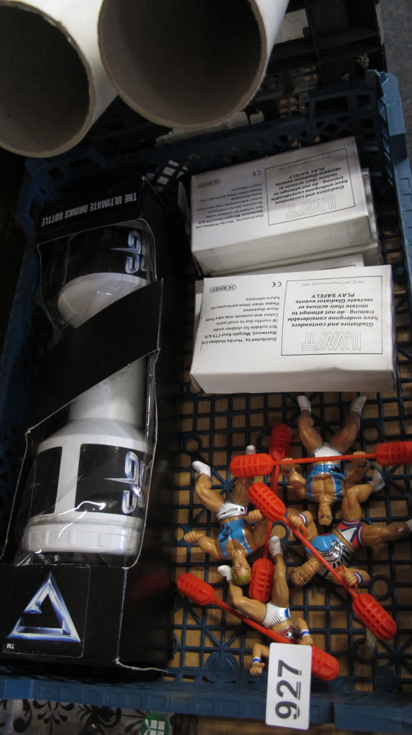 Lot 927: A selection of TV's Gladiators items