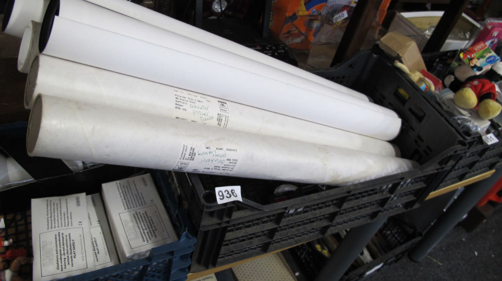 Lot 936: A quantity of posters from TV's "Gladiators"