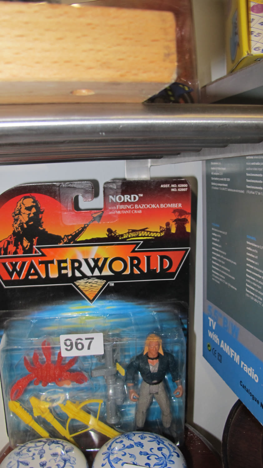 Lot 967: Vintage "Waterworld" action figure
