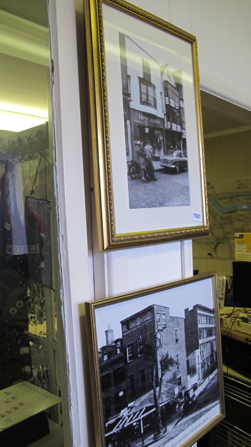 Lot 1061: two vintage photographs of fifth avenue and third...
