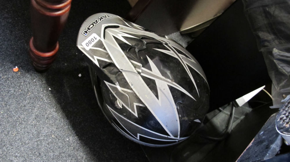 Lot 1080: Crash helmet