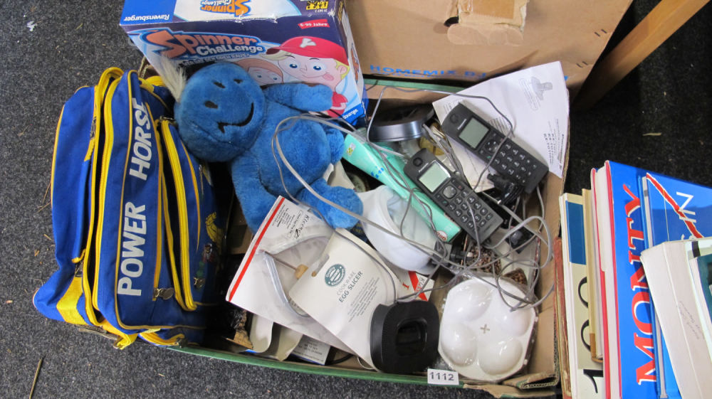 Lot 1112: Box of misc.