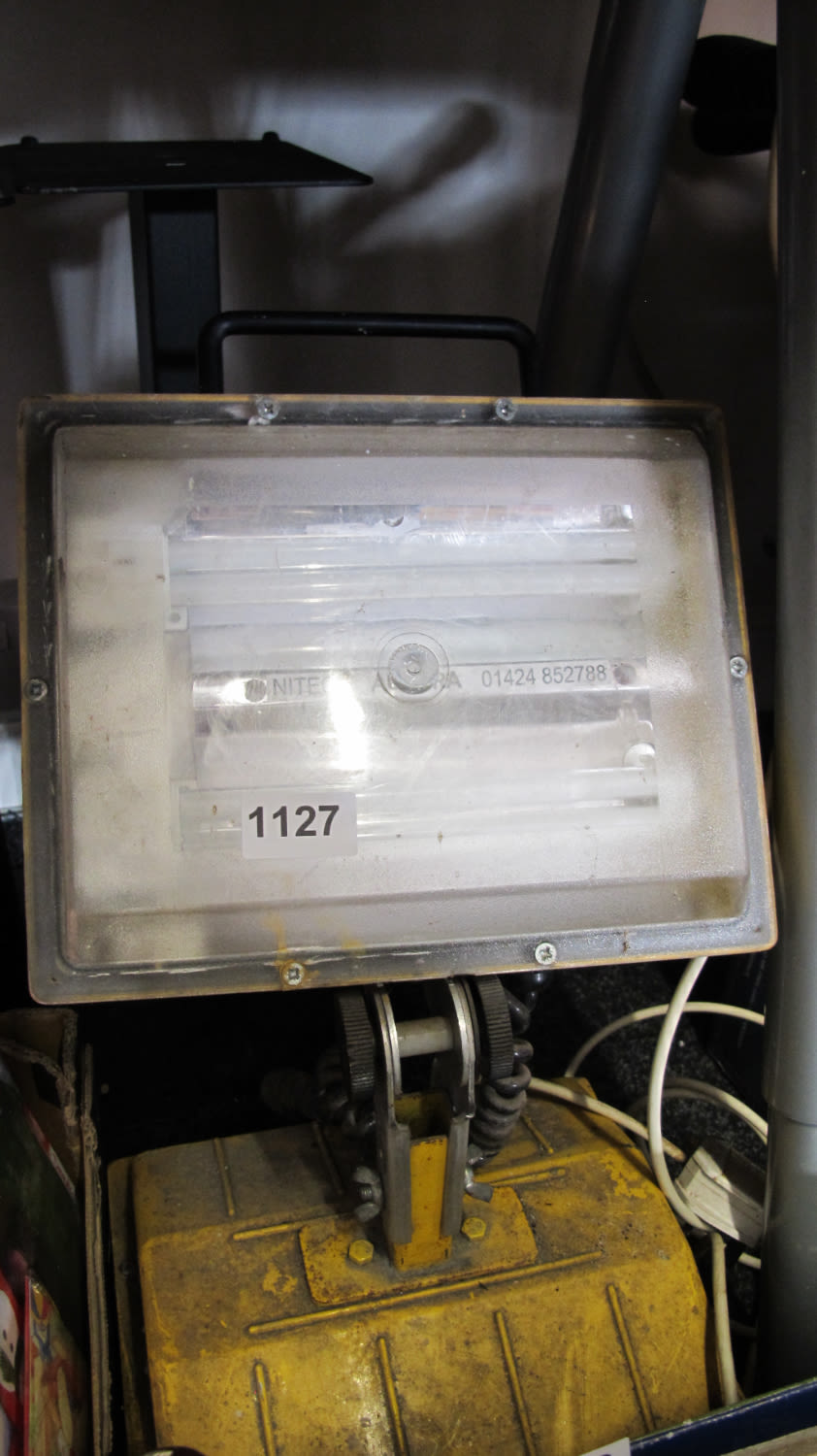 Lot 1127: Site light
