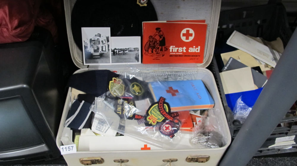 Lot 1157: First aid items