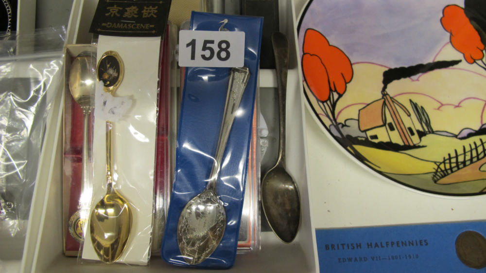 Lot 158: A small collection of spoons