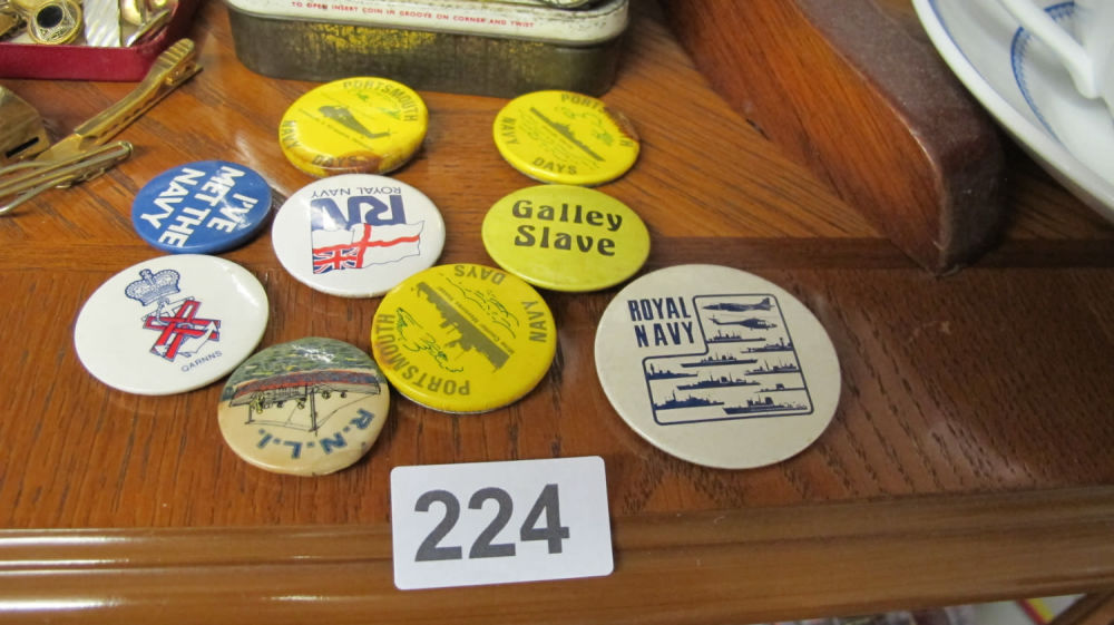 Lot 224: The property of a Naval gentleman, Navy themed...
