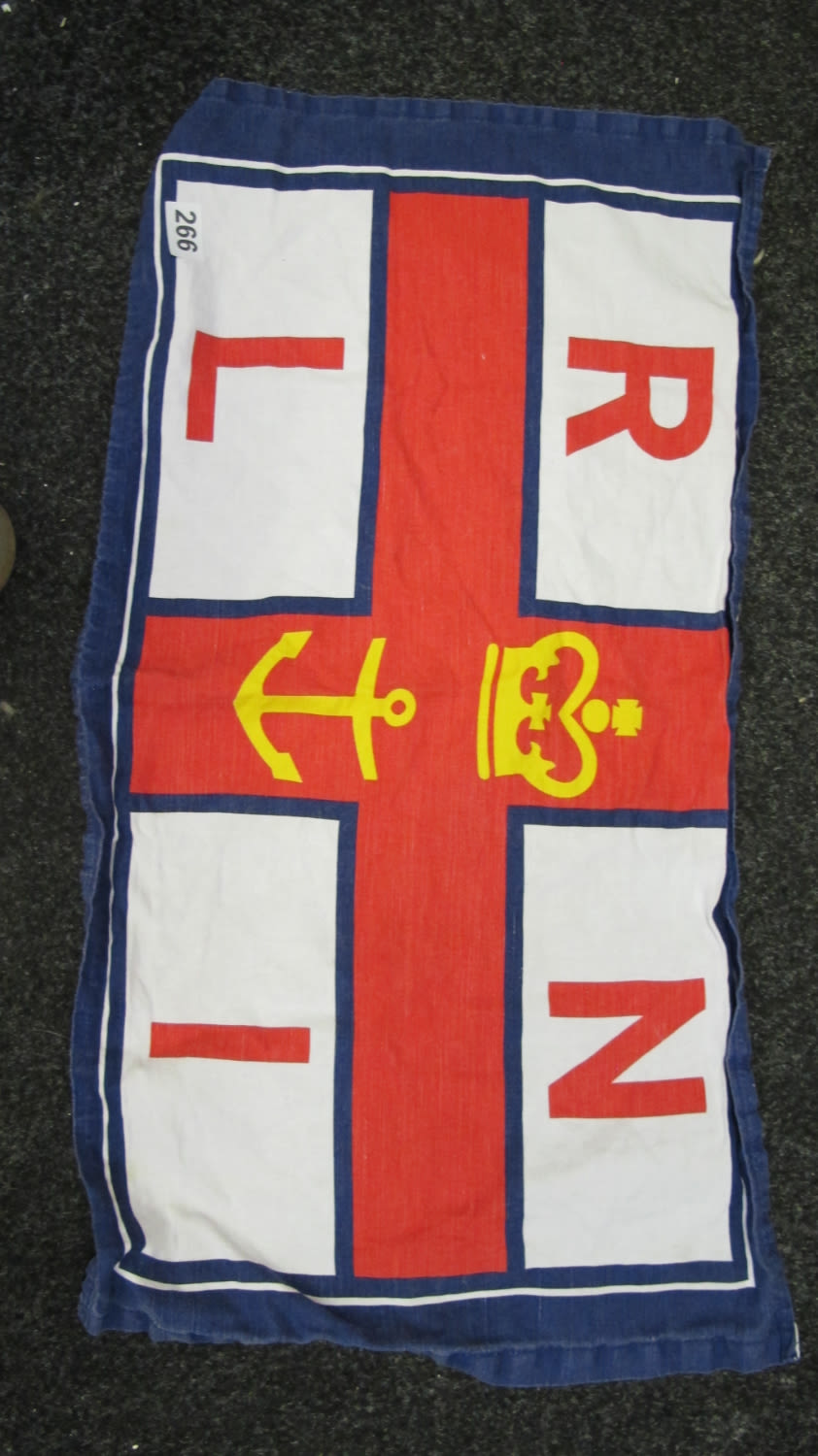 Lot 266: RNLI tea towel