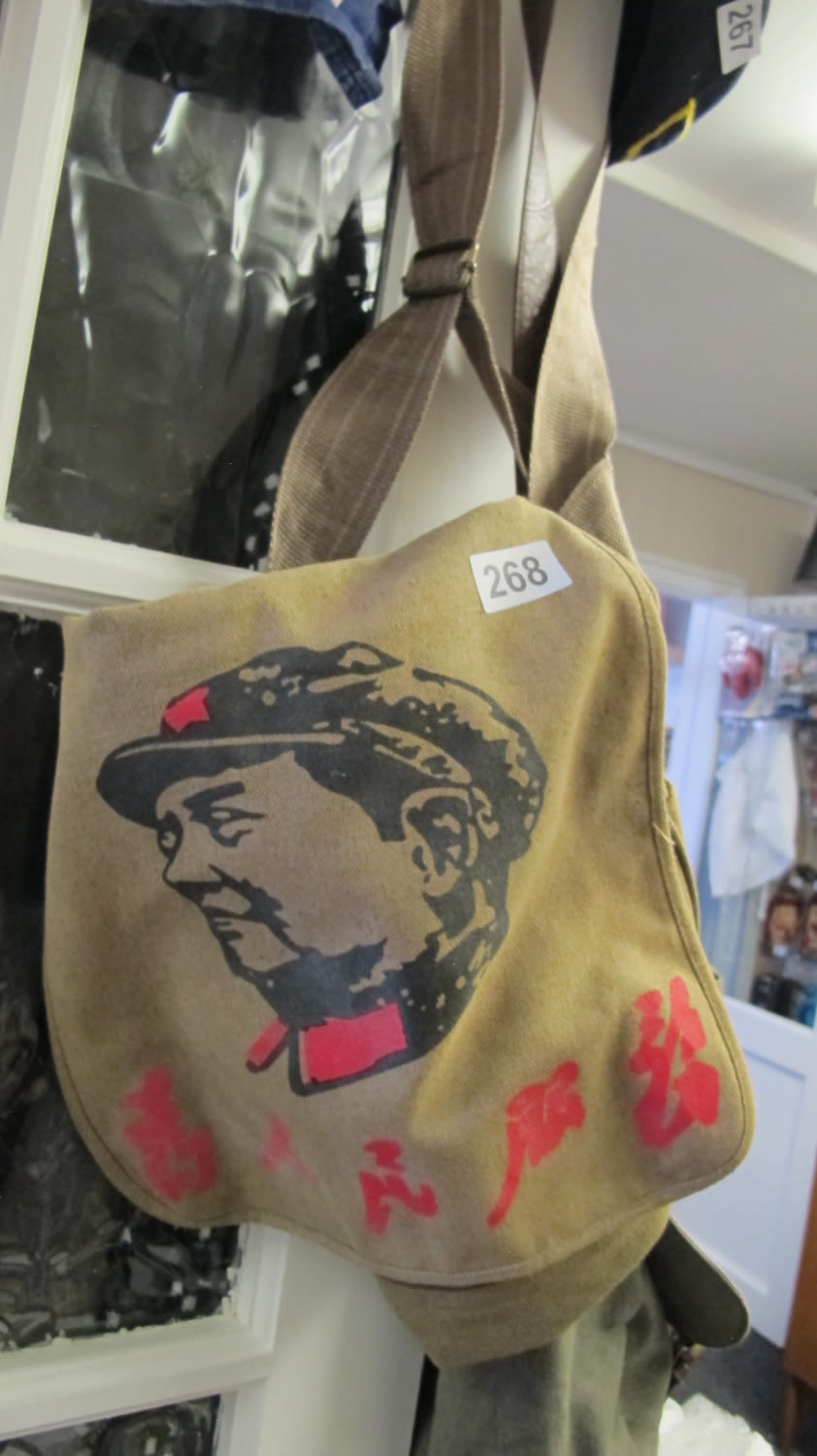 Lot 268: Chairman Mao satchel bag