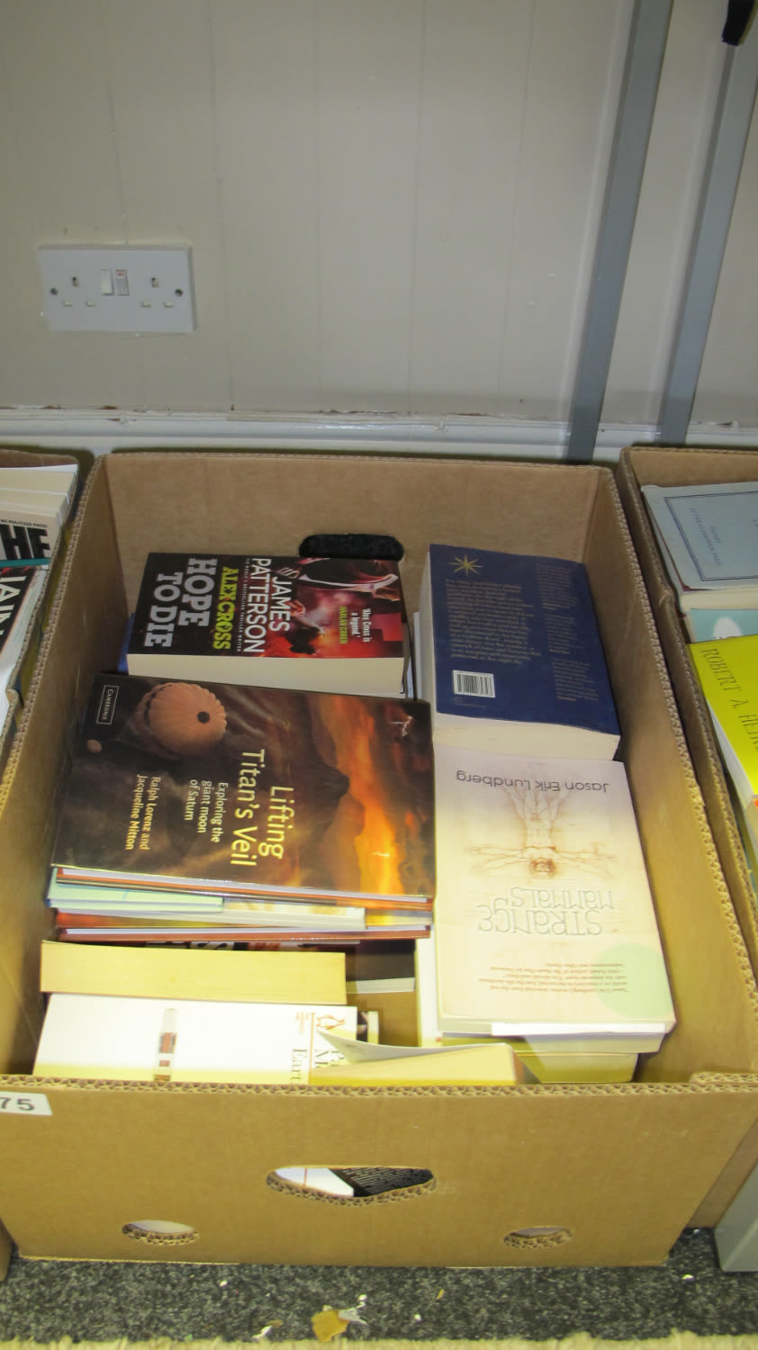 Lot 275: Box of books