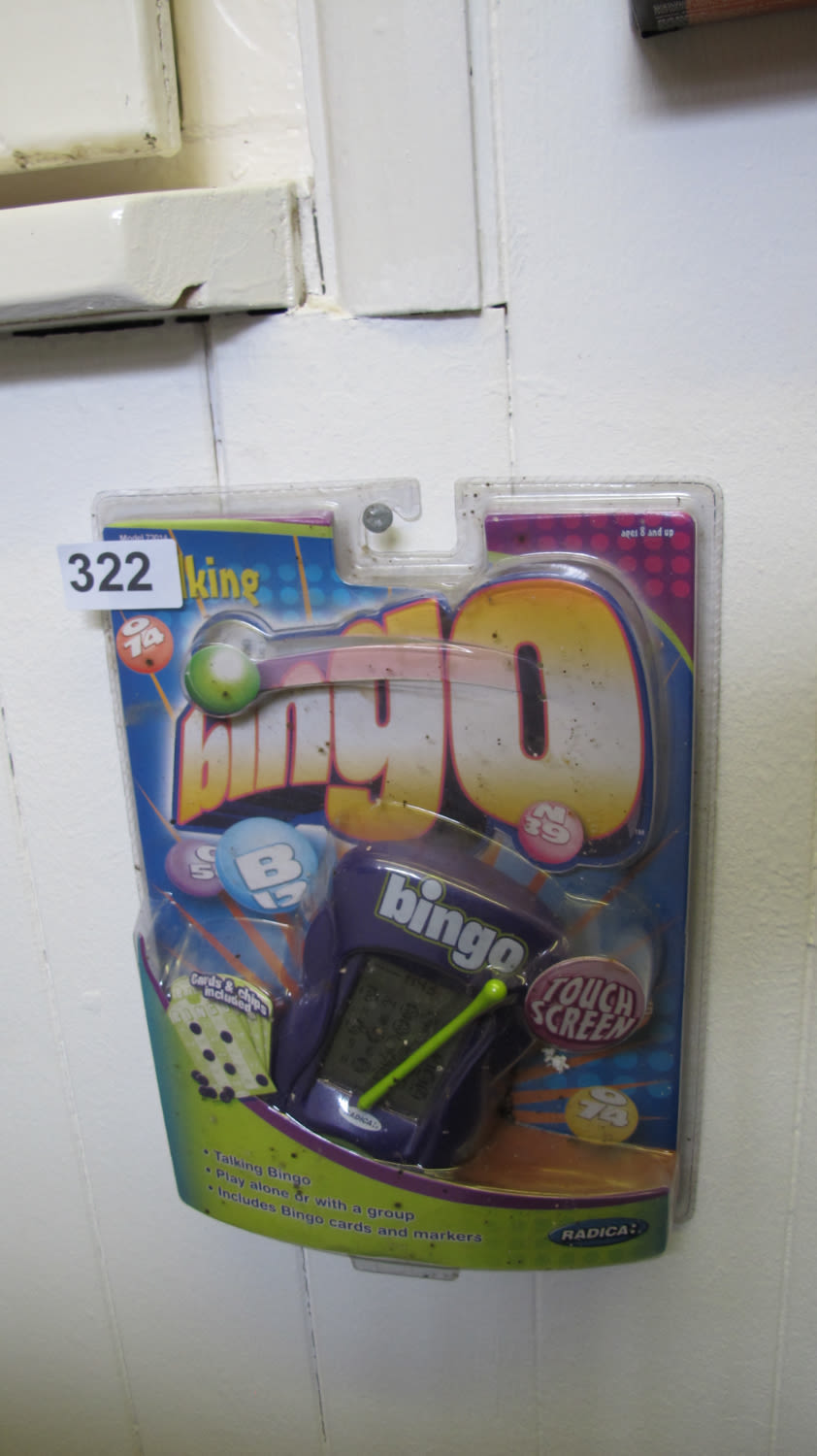 Lot 322: Brand new old stock Talking Bingo