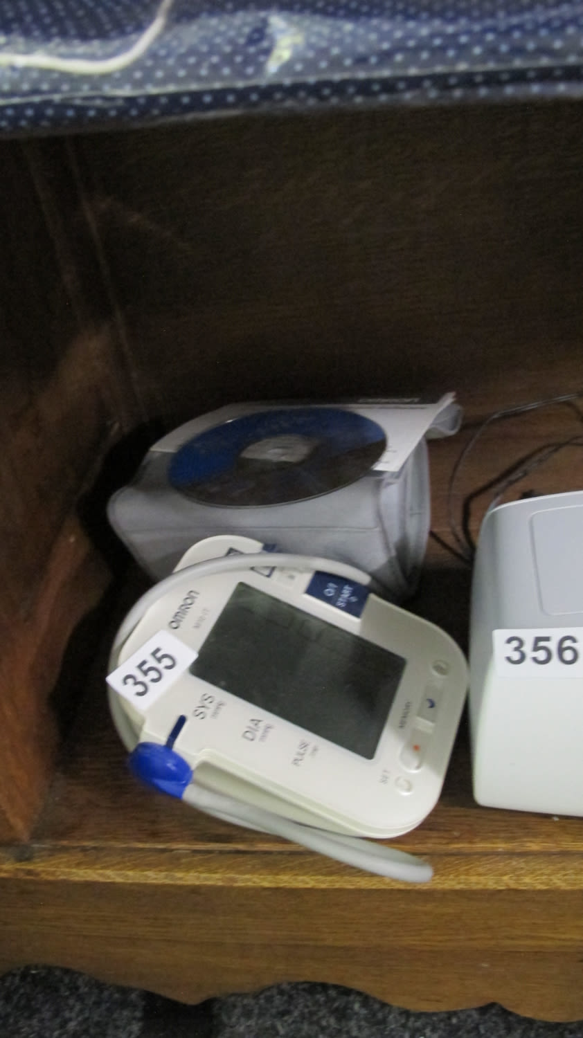 Lot 355: Blood pressure monitor