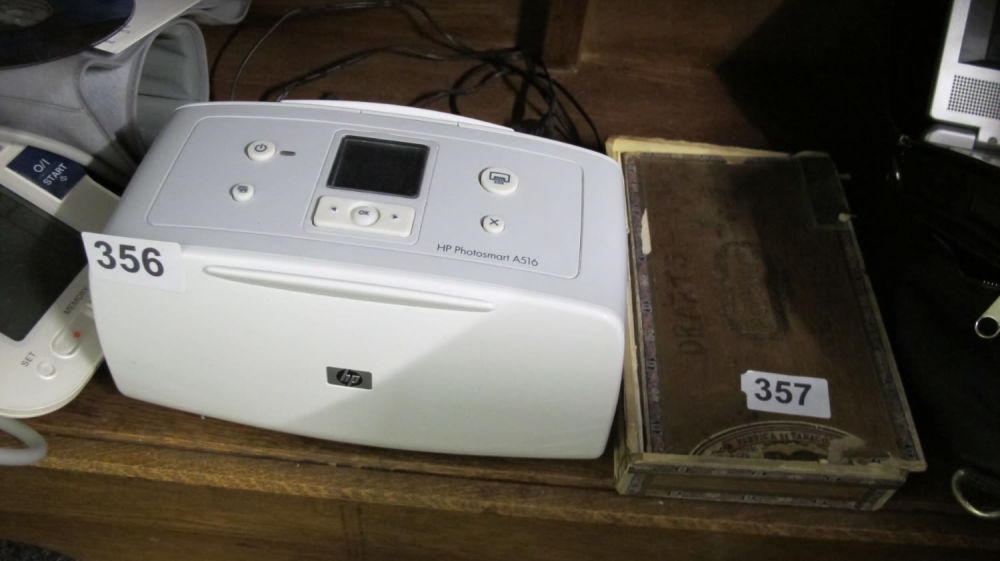 Lot 356: HP Photosmart printer