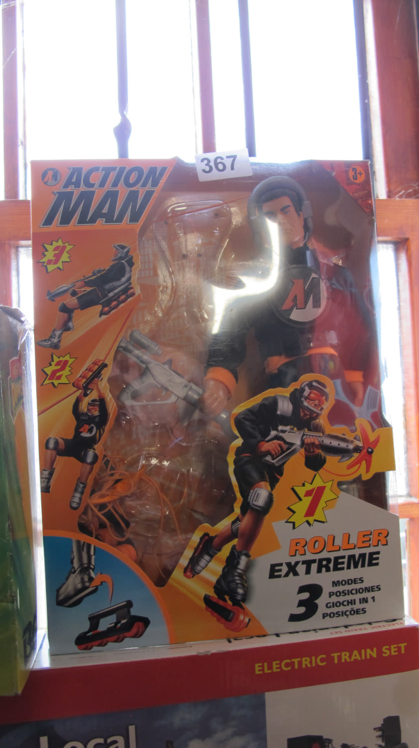 Lot 367: Brand new old stock Action Man Roller Extreme