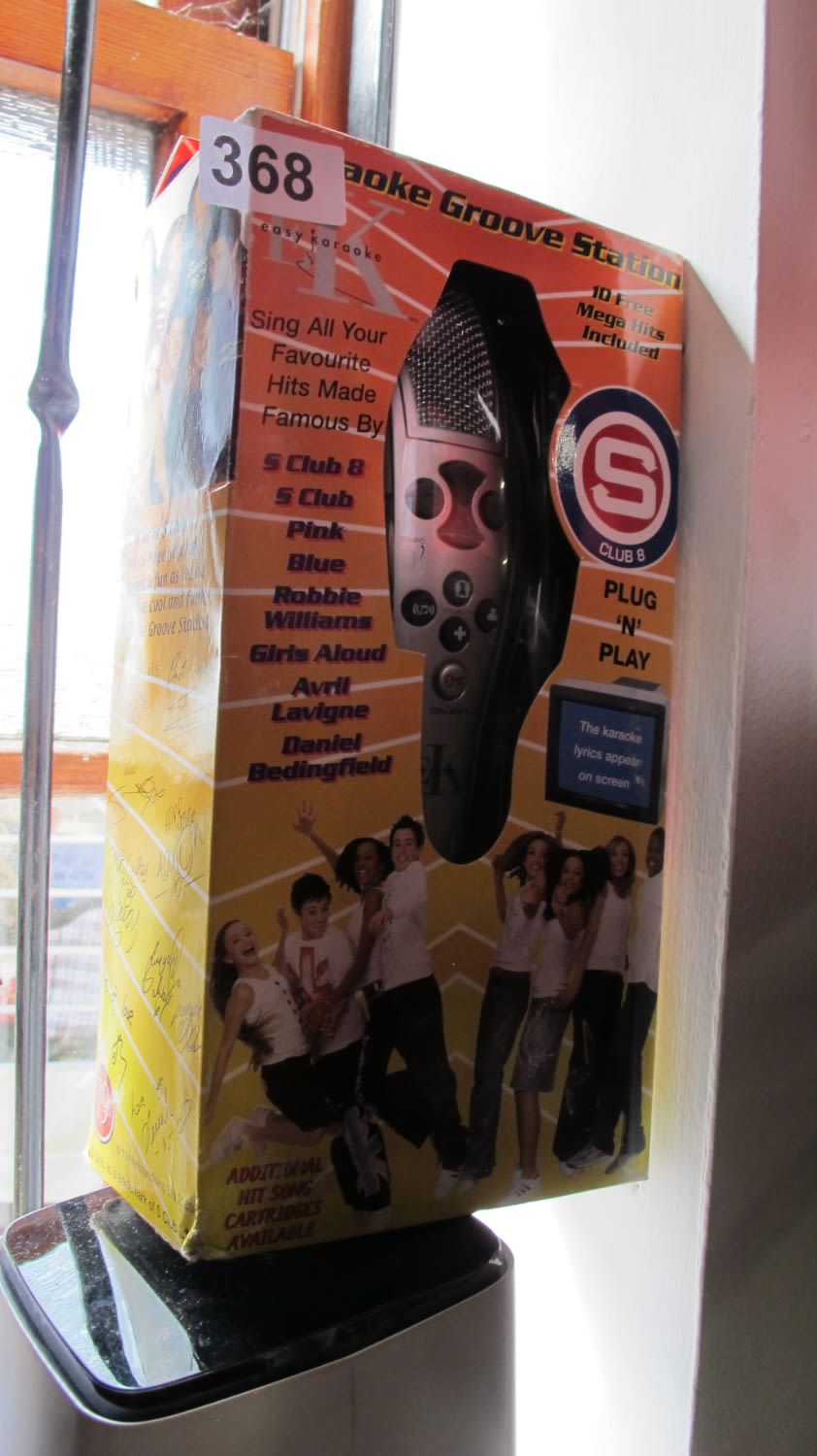 Lot 368: Brand new old stock S Club 8 plug...