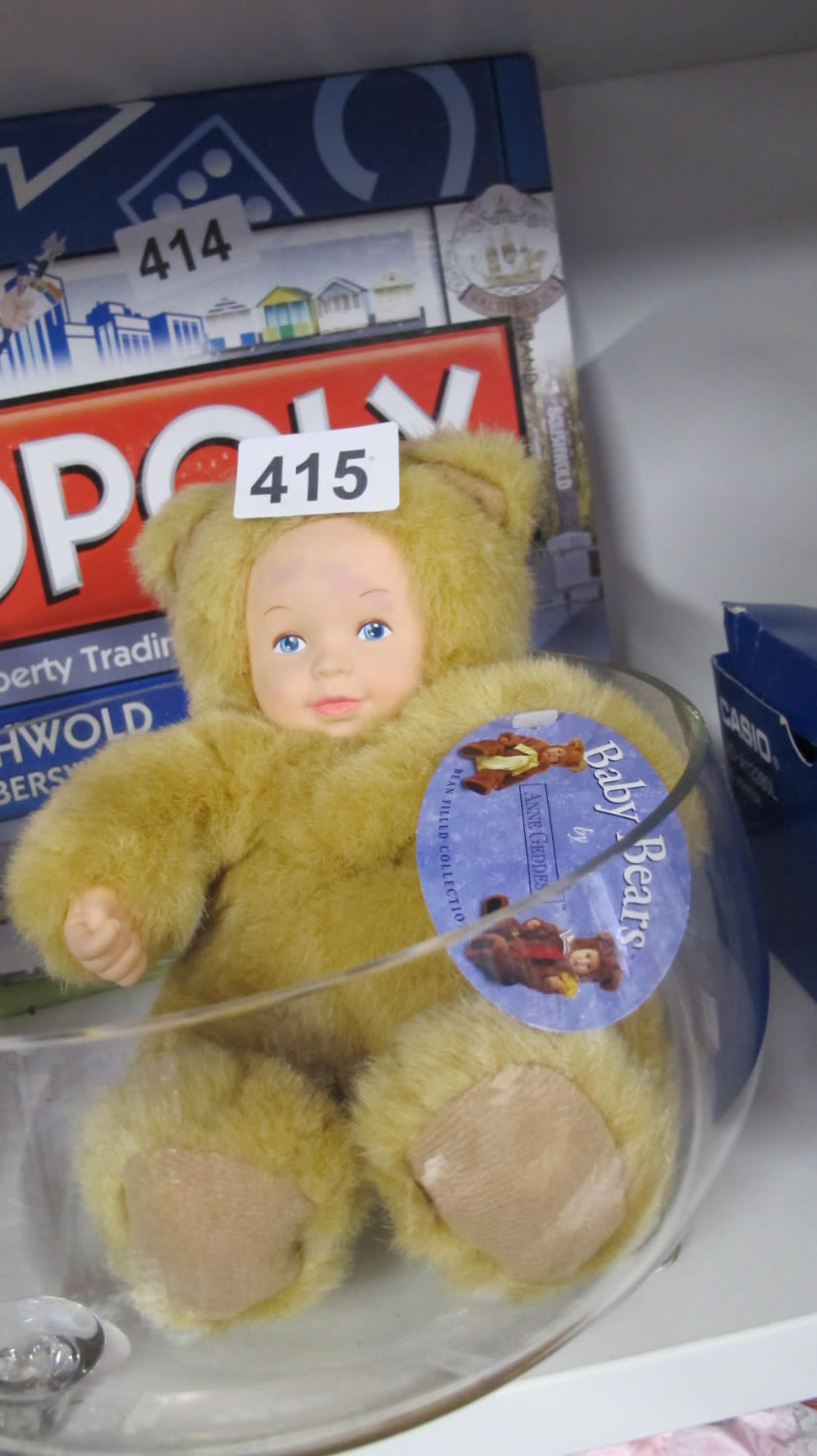 Lot 415: Anne Geddes baby bear