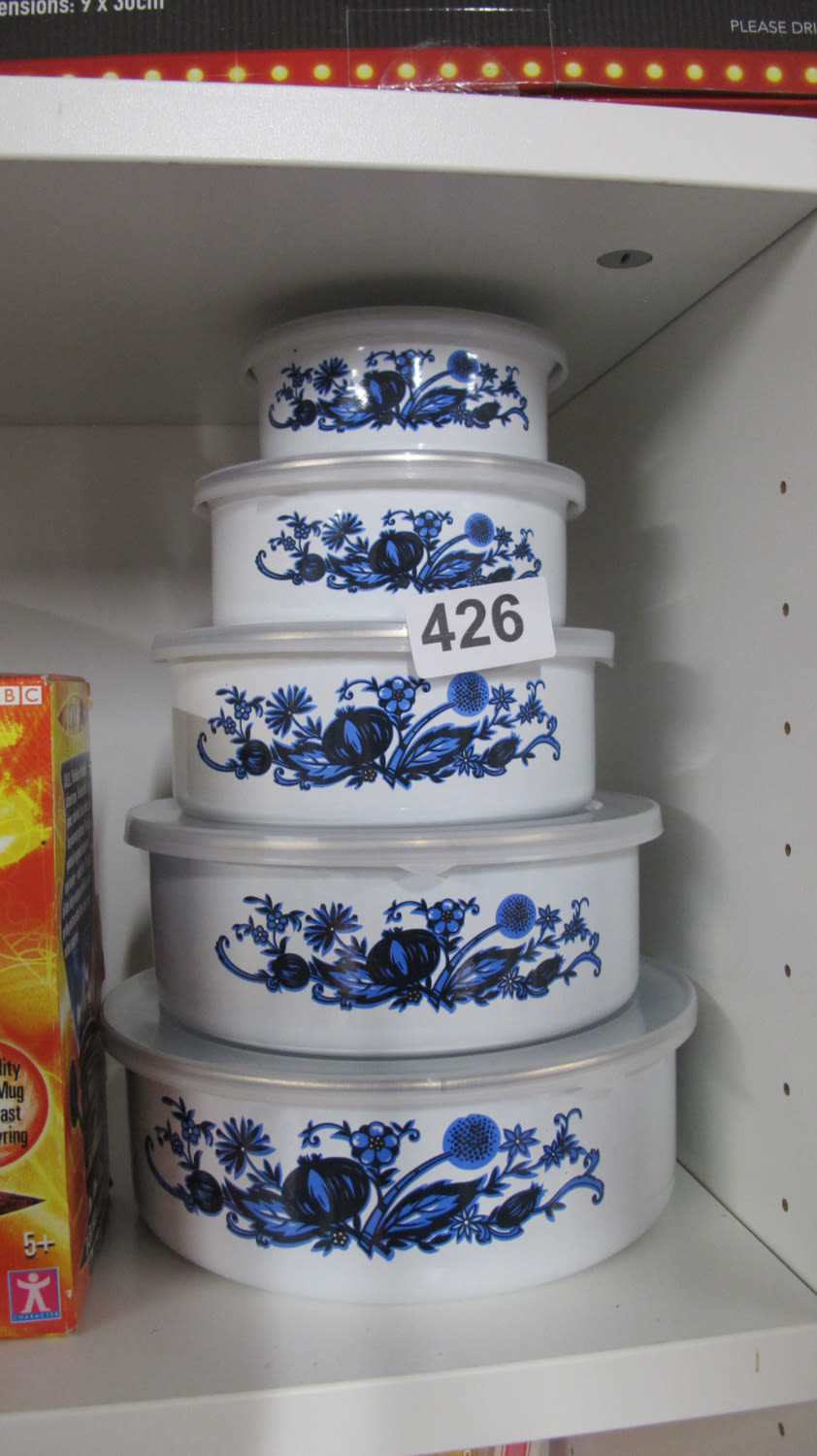 Lot 426: Mid-century modern storage tubs