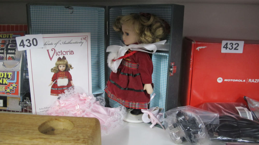 Lot 430: Brand new old stock cased creepy doll