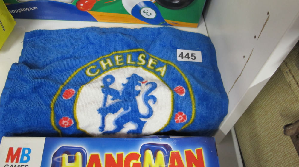 Lot 445: Brand new old stock Chelsea FC towel
