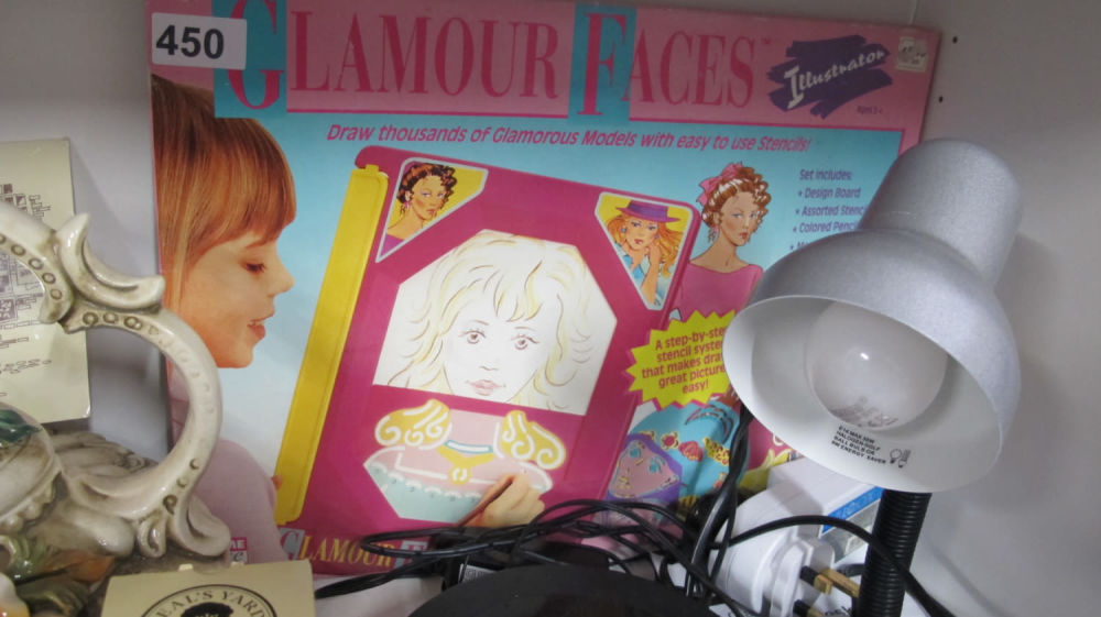 Lot 450: Brand new old stock Glamour Faces illustrator