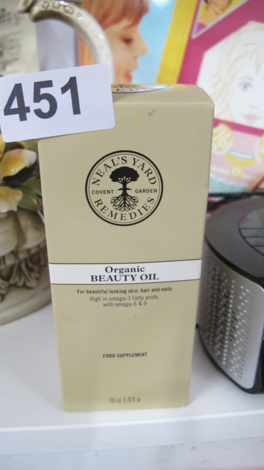 Lot 451: Neal's Yard Organic Beauty Oil