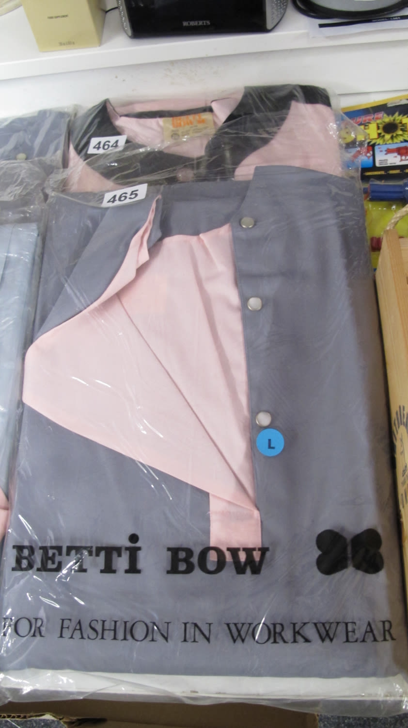Lot 465: Betti Bow hairdresser/beautician overalls