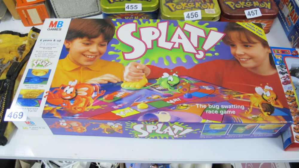 Lot 469: Brand new old stock Splat game
