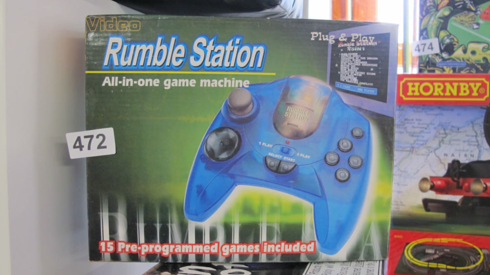 Lot 472: Brand new old stock All in One game...