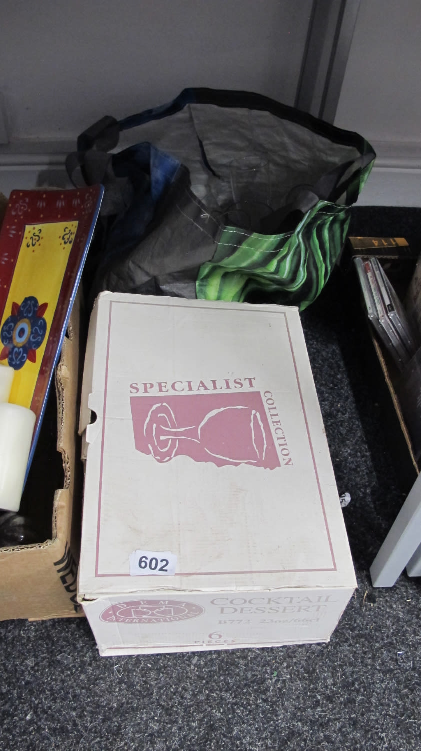 Lot 602: A quantity of drinking glasses