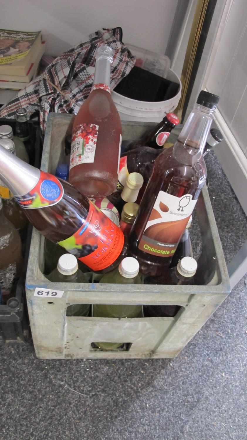 Lot 619: Box of Misc mixers