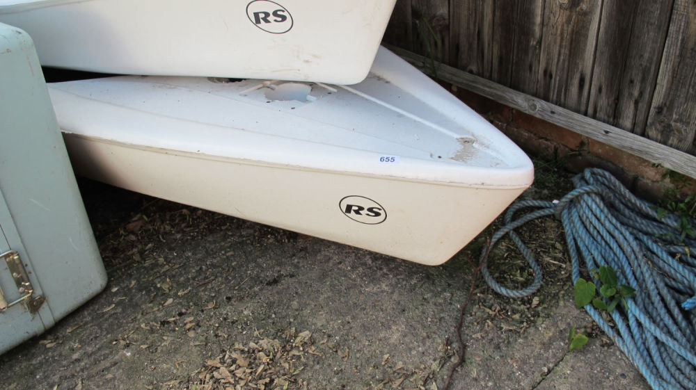 Lot 655: RS Terra plastic boat design category C sailing...