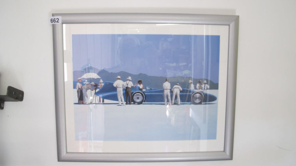Lot 662: Framed and glazed Jack Vettriano print