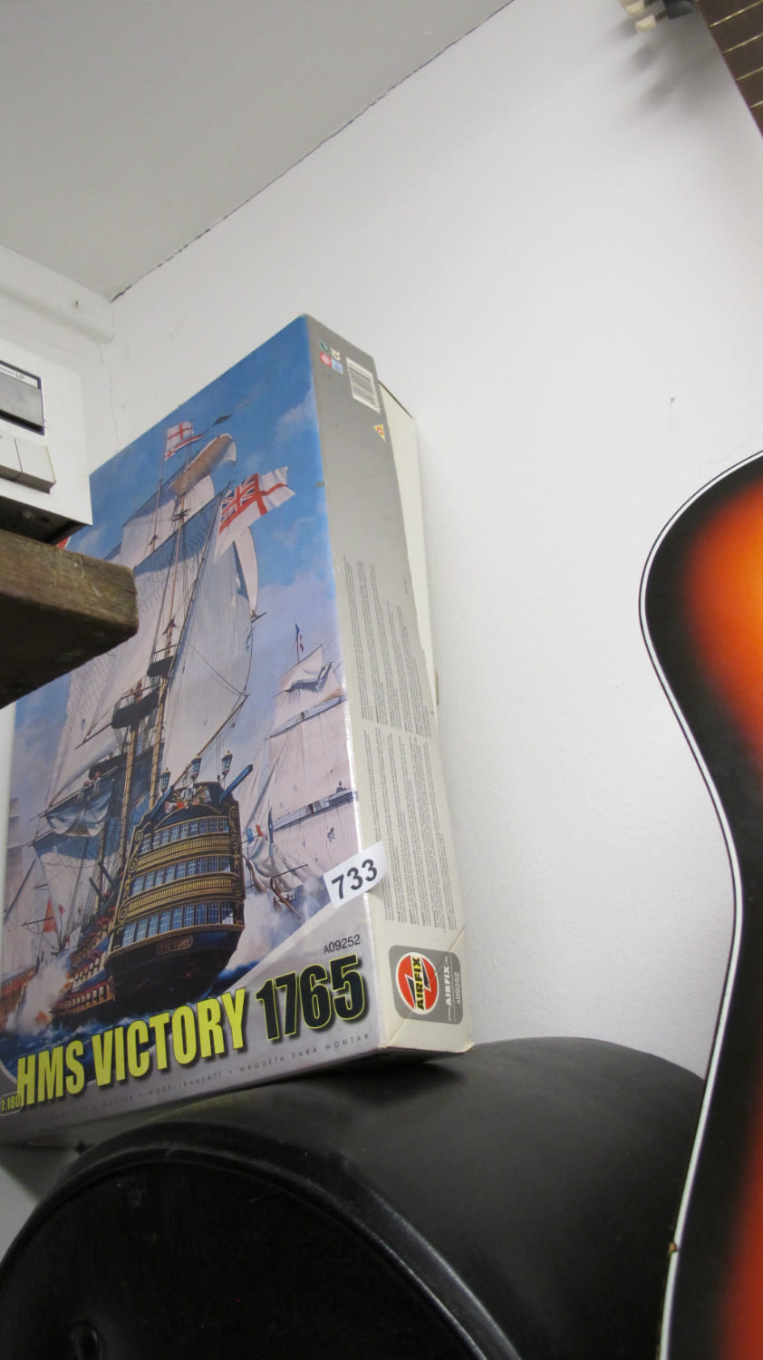 Lot 733: Airfix H.M.S Victory model