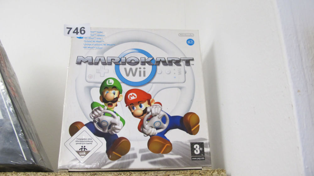 Lot 746: Mariokart Wii 