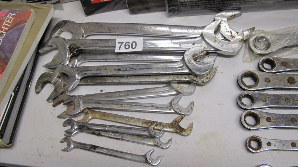 Lot 760: Snap On Spanners