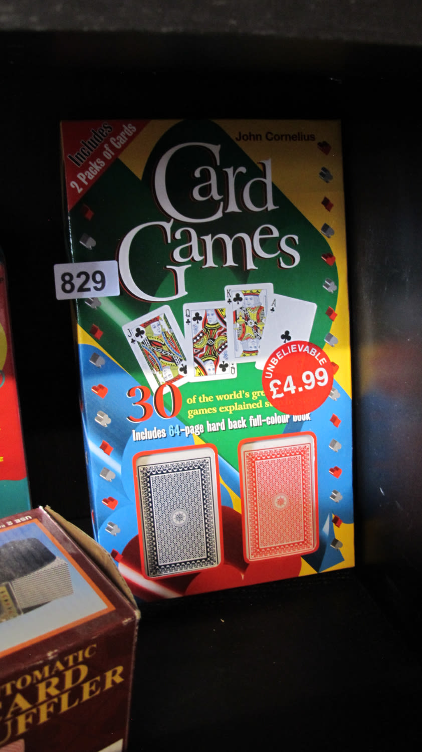 Lot 829: Brand new old stock Card Games